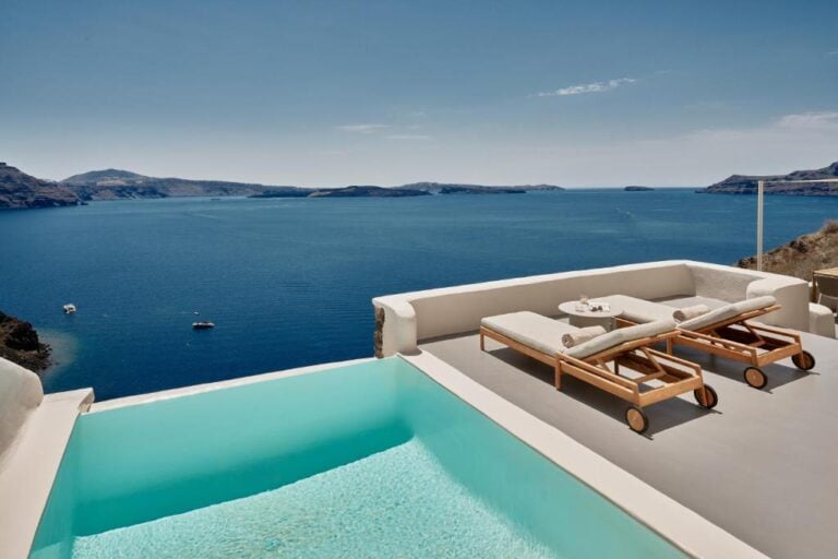 5 Best Luxury Hotels with Private Pools in Santorini